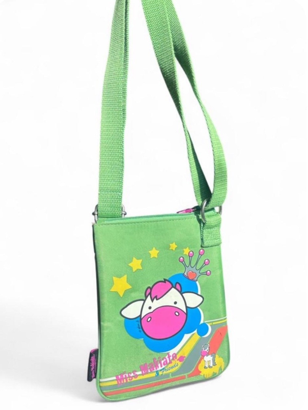 Y2K Rare Miss Makiko & Friends Kawaii Cow Crossbody Bag